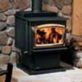 ventless wood stove.