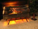 electric fireplace log insert.