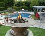 artificial firepits gas logs.