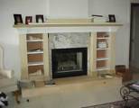 remodel brick fireplace.