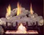 ventless fireplace gas log.